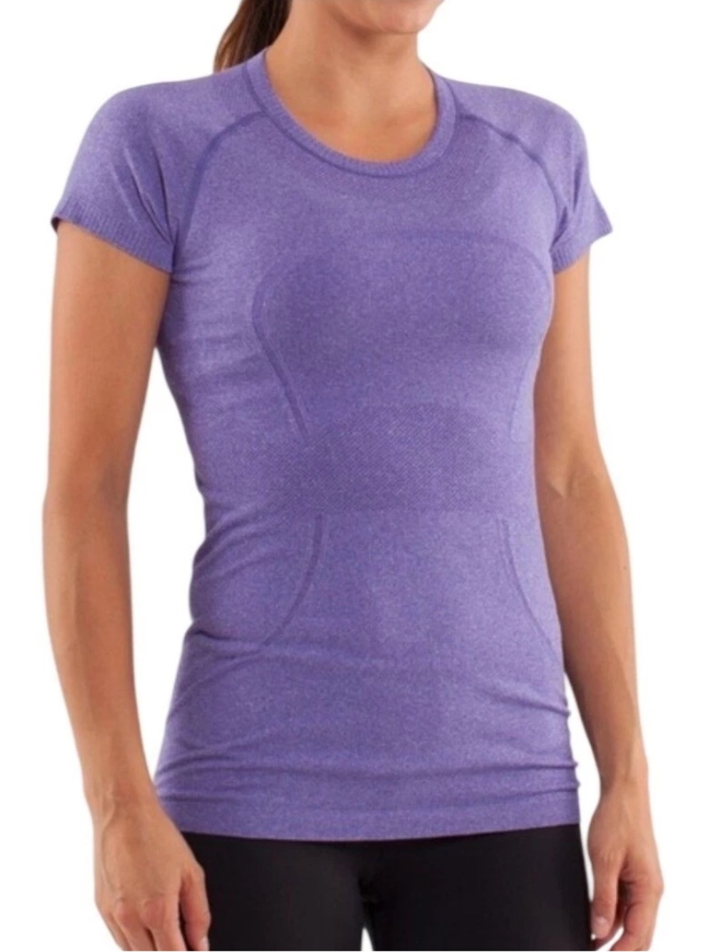 Lululemon Run: Swiftly Tech Short
Sleeve Persian Purple 8 Women’s